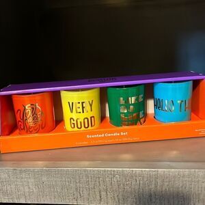 TABITHA BROWN SCENTED 4 PIECE CANDLE SET